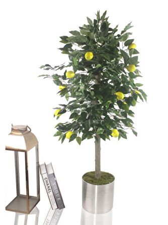 Yapay Limon Ağacı 130cm Doğal Görünümlü Yapay Ağaç