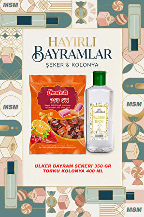 Ramazan Paketi Lux Erzak Kolisi 43 Parça Çocuklar İçin Çikolata Setli Kolonya Ve Şekerli Paket No 6