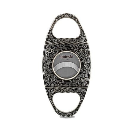 Lubinski Metal Puro Kesici Lazer Bıçak Kabartma İşlemeli Black (60Ring)
