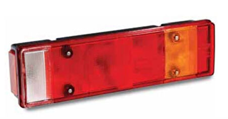 Dorse Truck Stop Lambası 7 Fonksıyonlu Yandan Soketli Plakalı - Cerkez Pd800-41