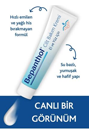 Bepanthol Cilt , El Ve Yüz Kremi Cilt Bakım Kremi 30 Gr X 2 Adet