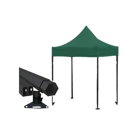 Missidea 3×3 Premium Makaslı Katlanır Çardak Yeşil