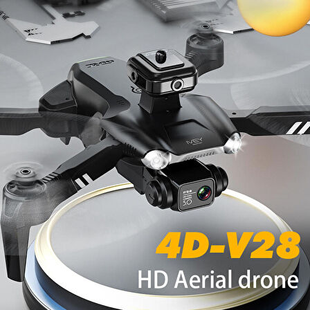 Gepettoys 4D-V28 1080P FULL HD CAMERA BRUSHLESS MOTOR GPS TAKİP ÖZELLİKLİ 2 BATARYALI DRONE