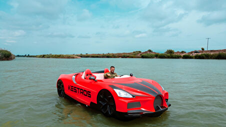 Ocean Bugatti Jetcar  WaterCar Red