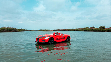 Ocean Bugatti Jetcar  WaterCar Red