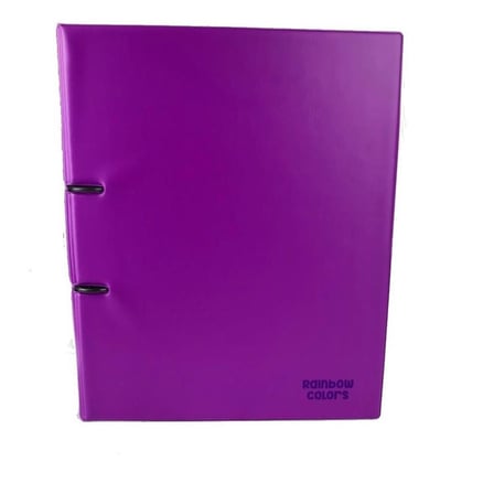 Önder Raınbow Colors 2 Halkalı Pvc Mor 121-22