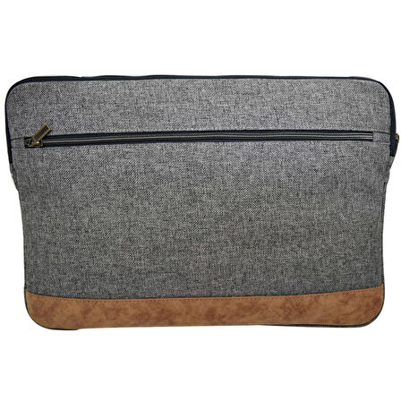Minbag Danny Koyu Gri Taba Laptop Çantası 544-14