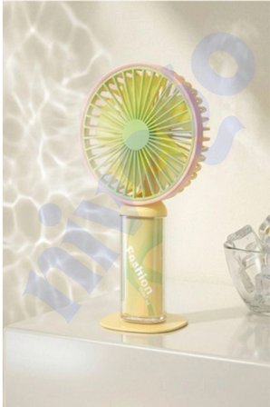 3 Kademeli Güçlü Motorlu 300 mAh Bataryalı Taşınabilir Mini Fan Vantilatör Pervane