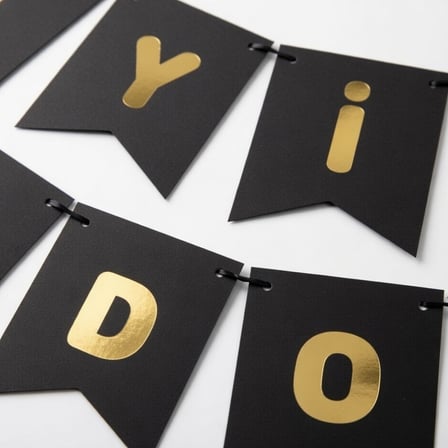 İyi Ki Doğdun Banner Siyah Gold Doğum Günü Parti Süsü Dekorasyon Afişi