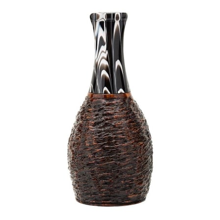 Lubinski Yeni 4 Boy Kullanım Briar Puro Ağızlığı 9mm Filtreli Big Carve (38-57 Ring)