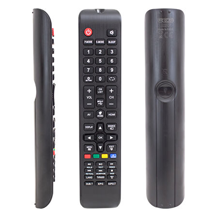 WEKO KL DİJİTSU 55SH * ROSE ATV-232 * TECHNOBOX LCD LED TV KUMANDA (2137=32064)