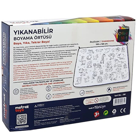 Matrax Oyuncak Boyama Halısı MTRX281