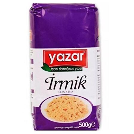 Yazar İrmik 500 Gr.