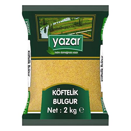 Yazar Köftelık Bulgur 2Kg