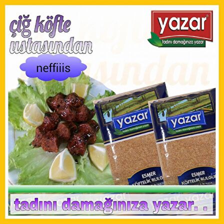 Yazar Köftelık Bulgur 1Kg