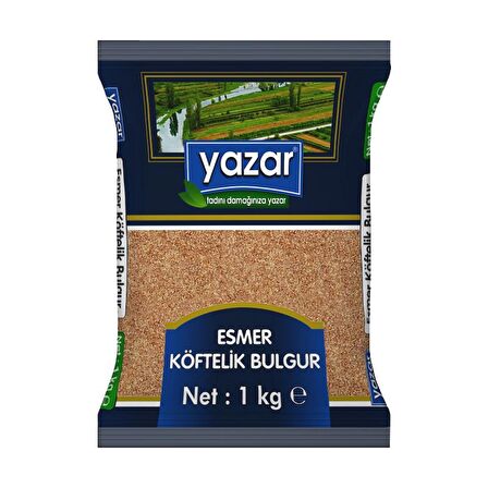 Yazar Esmer Köftelık Bulgur 1Kg