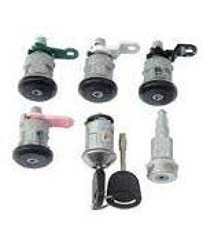 Ford Kilit Sifre Takımı 6'li Transıt T12 / T15(93-99) - Hellux Hlc600196