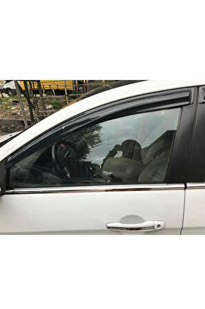 Geely Emgrand Hb/sedan Krom Cam Çıtası 4 Prç. 2011-2013 Arası Paslanmaz Çelik