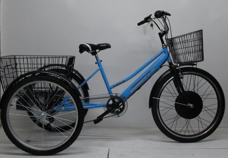 Dorello Pedal Destekli el gazlı Elektrikli Bisiklet cargo bisikleti 48 dc1000 watt elektrkli - Renk: Antrasit