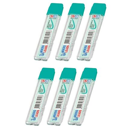 M-600 Min 0,7 Mm Versatil Kalem Ucu 2B 60 Mm 6'lı