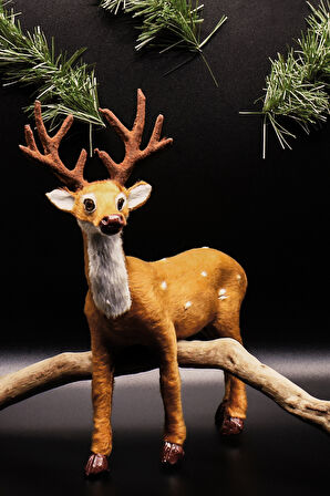 Waldern Yılbaşı Dekoratif 25 Cm Geyik Süs Rudolf