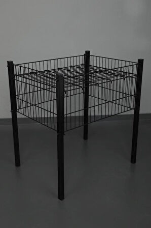40x60 Cm Profil Ayaklı Havuz Sepet - Market, Mağaza, Teşhir, Vitrin, Promosyon Havuz Sepeti