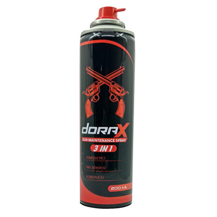 Dorax 3in1 Temizleyici Pas Sökücü Koruyucu Sprey 200ml