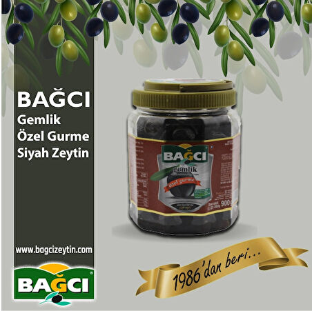 Bağcı Gemlik Özel Gurme Siyah Zeytin