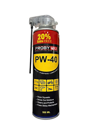 Probywax PW-40 Çok Amaçlı Yağlayıcı Sprey 500 ml