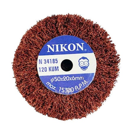 Nikon N34185 Non Woven Zımpara Saplı Mop 50x20x6mm 120 Kum