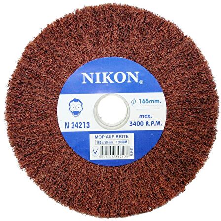 Nikon N34227 Non Woven Zımpara Mop Auf Brite 165x30x25mm 320 Kum