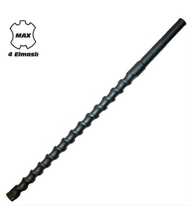 Todrill 50444 SDS Max 4 Elmaslı Matkap Uç 35X570 mm