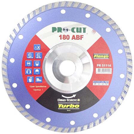 Pro-Cut PR51114 180ABF Daire Testere 180mm - Beton Tuğla