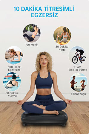 Livenzi Fit Yüksek Titreşimli Programlı Egzersiz ve Kondisyon Aleti