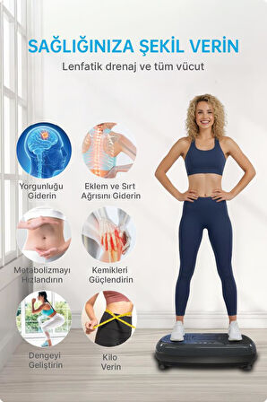 Livenzi Fit Yüksek Titreşimli Programlı Egzersiz ve Kondisyon Aleti