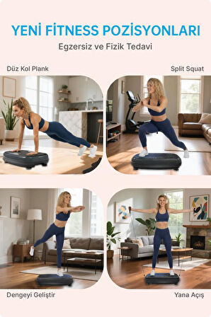 Livenzi Fit Yüksek Titreşimli Programlı Egzersiz ve Kondisyon Aleti