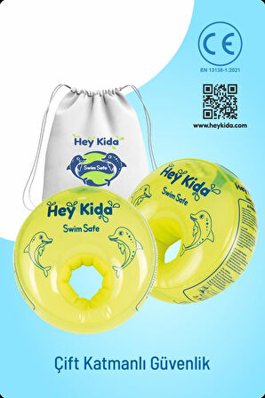 Heykida Swim Safe Yüzme Yardımcısı Deniz Kolluğu 1-6 Yaş