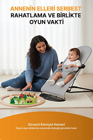 Livenzi Mobibaby Anakucağı Cotton Deluxe - Gri