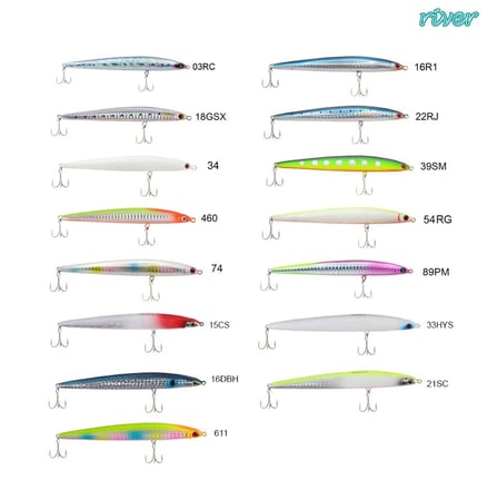 River Slimpen 130S 13Cm 30Gr Maket Balık