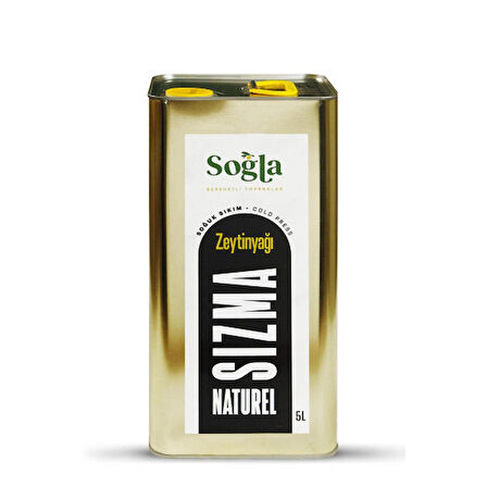 Naturel Sızma Zeytinyağı 5L