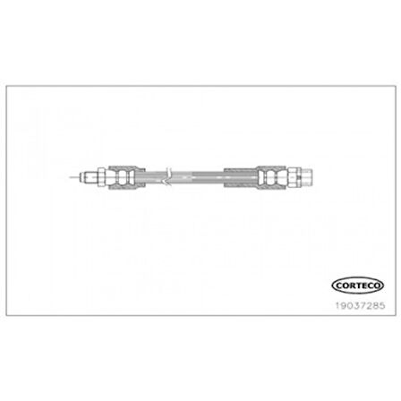 Bmw Arka Fren Hortumu X3 F25 - Corteco 19037285