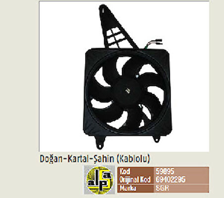 Unıversal Fan Motoru Kablolu>doğan Slx 96> - Sgr-59895