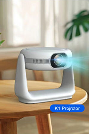 Glr K1 Android 11.0 Destekli 4K Otomatik Odaklama Projektör 150 İnç Görüntü, Ayarlanabilir Akıllı Projektör