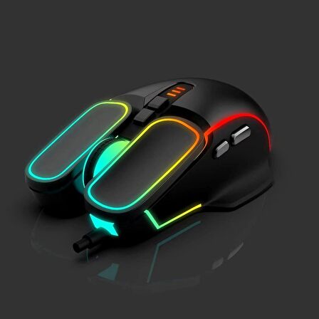 Kablolu Işıklı Rgb 3600 Dpi Gaming Mouse Bwm8