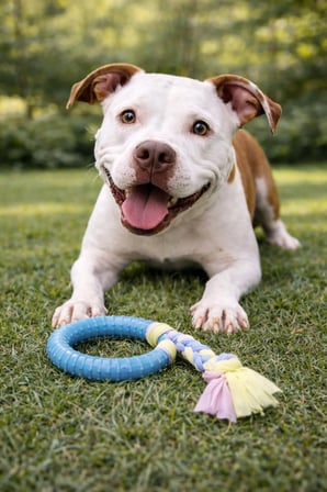 Köpek Diş Kaşıyıcı Dayanıklı Çiğneme ve Isırma Oyuncağı Halatlı Kauçuk