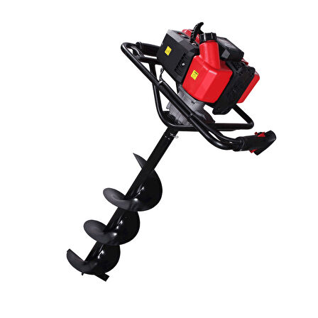 Datsu AG 52 Çift Helezonlu 20 Cm Burgulu Toprak Burgu Makinesi 