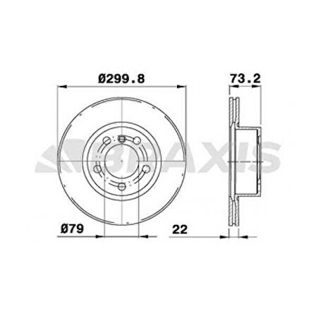Bmw Fren Diski On Bmw F20 F30 F32 F34 F36 - Braxıs Ad1031