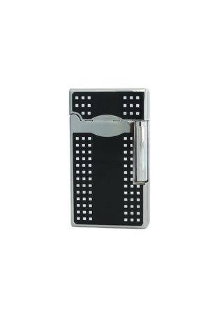 Vindiesel Tek Torch Pürmüz Siyah-Gümüş Puro Çakmağı - TR4503