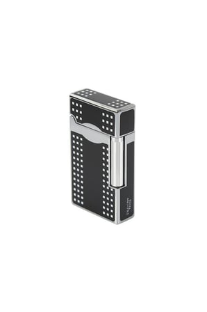 Vindiesel Tek Torch Pürmüz Siyah-Gümüş Puro Çakmağı - TR4503