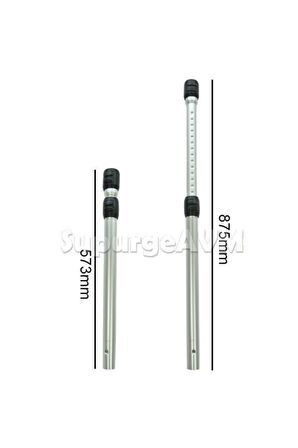 Phılıps Fc 9751/07 Powerpro Max Orijinal Çelik Süpürge Borusu